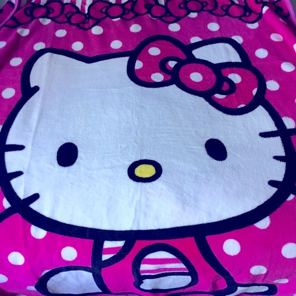 Hello Kitty Other Hello Kitty Large Throw Blanket Lightweight Super